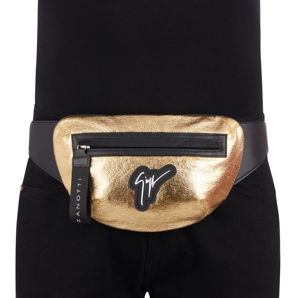 giuseppe zanotti NEW designer belt bag /pouch - Picture 4 of 12